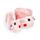 Relaxeazzz Minecraft Pig Shaped Plush Travel Pillow & Eye Mask