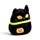 Squidglys Spooky Black Cat Plush Toy