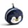 Relaxeazzz Adoramals Nico the Penguin Plush Travel Pillow & Eye Mask