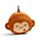 Relaxeazzz Adoramals Jeremy the Monkey Plush Travel Pillow & Eye Mask