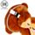 Relaxeazzz Adoramals Jeremy the Monkey Plush Travel Pillow & Eye Mask