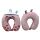 Relaxeazzz Foodiemals Bubble Tea Plush Memory Foam Travel Pillow