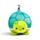 Relaxeazzz Adoramals Turtle Shaped Plush Travel Pillow & Eye Mask