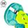 Relaxeazzz Adoramals Turtle Shaped Plush Travel Pillow & Eye Mask