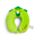 Relaxeazzz Adoramals Harry the Dinosaur Plush Kids Memory Foam Travel Pillow