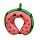 Relaxeazzz Foodiemals Lana the Watermelon Plush Memory Foam Travel Pillow