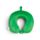 Relaxeazzz Foodiemals Lana the Watermelon Plush Memory Foam Travel Pillow