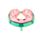 Relaxeazzz Foodiemals Lana the Watermelon Plush Memory Foam Travel Pillow