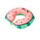 Relaxeazzz Foodiemals Lana the Watermelon Plush Memory Foam Travel Pillow