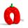 Relaxeazzz Foodiemals Ellie the Strawberry Plush Kids Memory Foam Travel Pillow