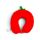 Relaxeazzz Foodiemals Ellie the Strawberry Plush Kids Memory Foam Travel Pillow
