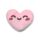 Squidglys J'Adoramals Heart Pink Plush Toy