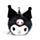 Relaxeazzz Kuromi Hello Kitty Rabbit Plush Travel Pillow & Eye Mask