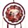 Autumnal Wolf Dreamcatcher 16cm