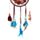 Autumnal Wolf Dreamcatcher 16cm