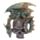 Dark Legends Silver Skull Dragon Magnet