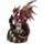 Dark Legends Dragon on Castle with LED Crystal