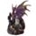 Dark Legends Dragon on Castle with LED Crystal