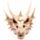 Large Dragon Skull Decoration