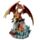 Dark Legends Crystal Orb Dragon Mother Snow Globe