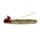 Enchanted Nightmare Mystical Symbols Fire Dragon Ashcatcher Incense Stick Burner