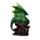 Enchanted Nightmare Emerald Spirit of the Forest Skull Dragon