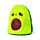 Avocado Foodiemals Plush Door Stop