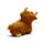 Highland Coo Plush Cow Standing Door Stop