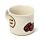 Foodiemals Set of 2 Porcelain Espresso Cups