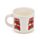 London Souvenir Red Bus Set of 2 Porcelain Espresso Cups