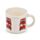 London Souvenir Red Bus Set of 2 Porcelain Espresso Cups