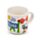 Scotland Souvenir Set of 2 Porcelain Espresso Cups 75ml