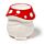 Fairy Toadstool House Ceramic Egg Cup