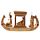 Golden Egyptian Canopy Boat