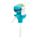 Dinosaur Handheld Hand-Operated Fan with Bubbles