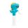 Dinosaur Handheld Hand-Operated Fan with Bubbles