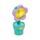 Flower Pot Mini Fan Rechargeable USB