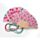 Cherry Folding Hand Fan