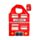 Foldable Reusable Shopping Bag London Icons Red Routemaster Bus
