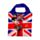 Foldable Reusable Shopping Bag Mr Bean Union Jack