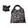 Foldable Reusable Shopping Bag Lucky the Black Cat