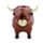 Highland Coo Cow Solar Pal