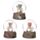 Flower Fairy Riding Unicorn Snow Globe 
