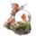 Flower Fairy Sitting Snow Globe