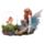 Flower Fairy Sitting Snow Globe