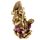 Gold & Red Ganesh Statue 16cm
