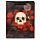 Skulls and Roses Red Roses Gift Bag Large