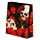 Skulls and Roses Red Roses Gift Bag Extra Large