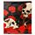 Skulls and Roses Red Roses Gift Bag Extra Large