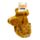 Highland Coo Cow Plush Mitten Gloves (One Size)